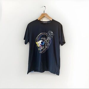 Robert Graham Black Cotton Polo